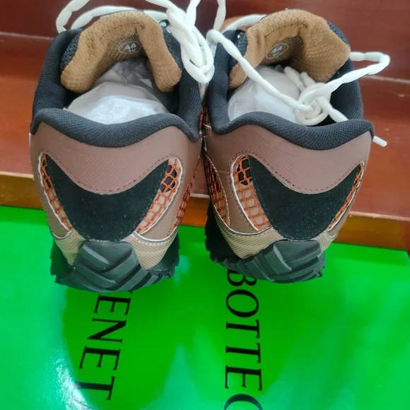 Bottega Veneta Brown and Black Sneakers